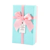 Rectangular butterfly companion hand gift box, simple lipstick and perfume gift packaging box, birthday present, top and bottom cover gift box Item Picture